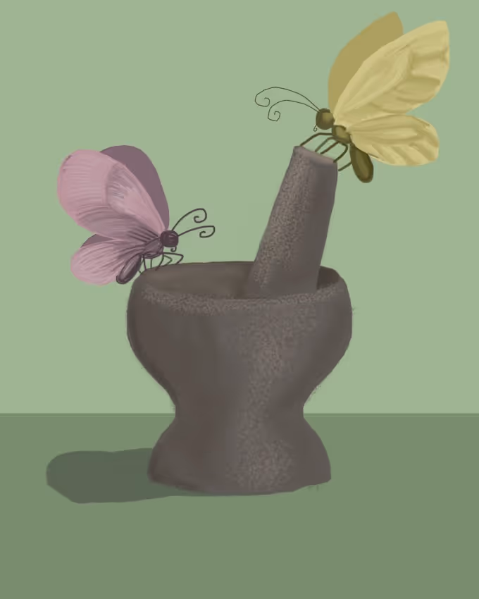 Stillness featured NFT artwork by Emberling